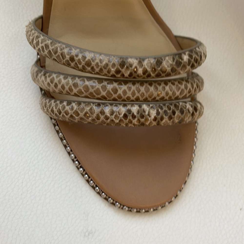 Coach Python Print Heel - image 4